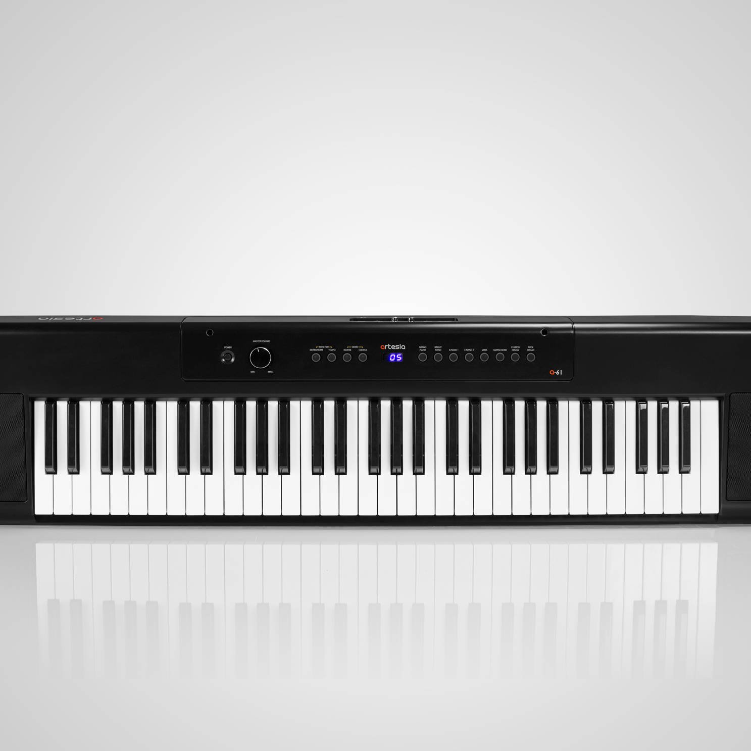 digital piano 61 weighted keys