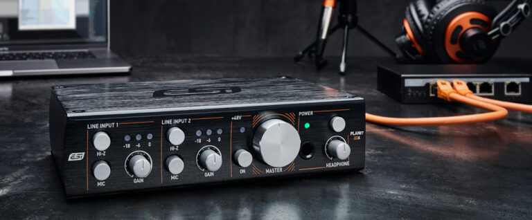 ESI planet 22x network audio interface