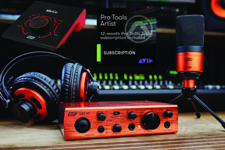 The PRODUCER Bundle includes MoCo and 12-month subscription to Pro Tools Artist.